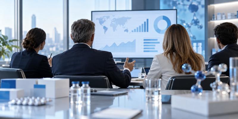 إدارة الحسابات الرئيسية في قطاع الصناعات الدوائية
