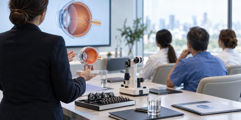 دورة تدريب مبيعات طب العيون