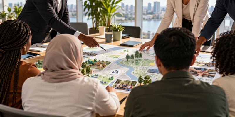 القيادة في التأثير الاجتماعي والتنوع والشمول المؤسسي