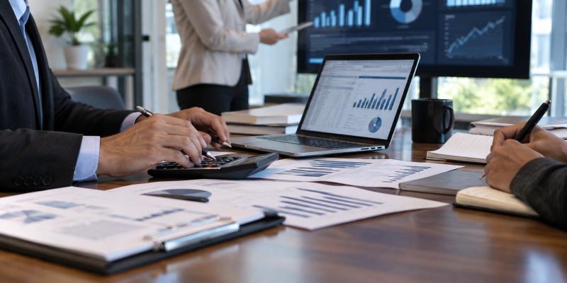 كفاءة عمليات التمويل والمحاسبة