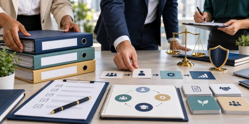 إعداد سياسات وإجراءات الموارد البشرية الفعّالة وفق أفضل الممارسات