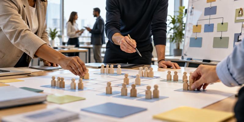 الفعالية التنظيمية: التطوير الإستراتيجي، تصميم الهياكل التنظيمية، وإدارة الأداء