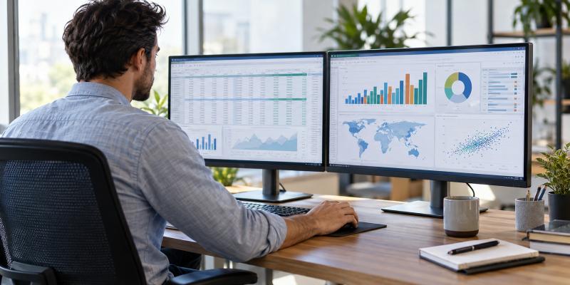 إتقان إدارة البيانات ومعالجتها وتحليلها باستخدام Excel
