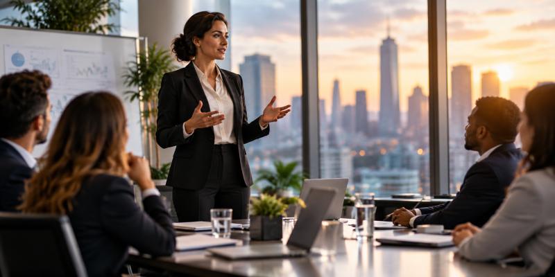 Business Professional in Leadership
