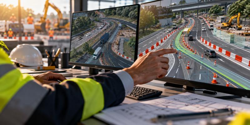 Software for Temporary Traffic Management for Road Works