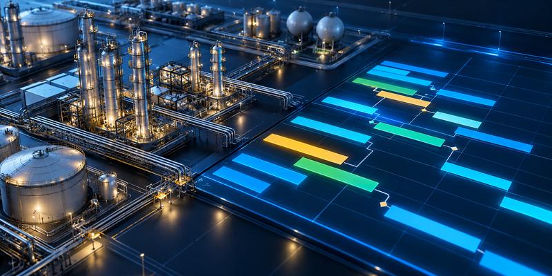 التخطيط والإدارة المتكاملان للإنتاج وتحسين عمليات المنبع والمصب