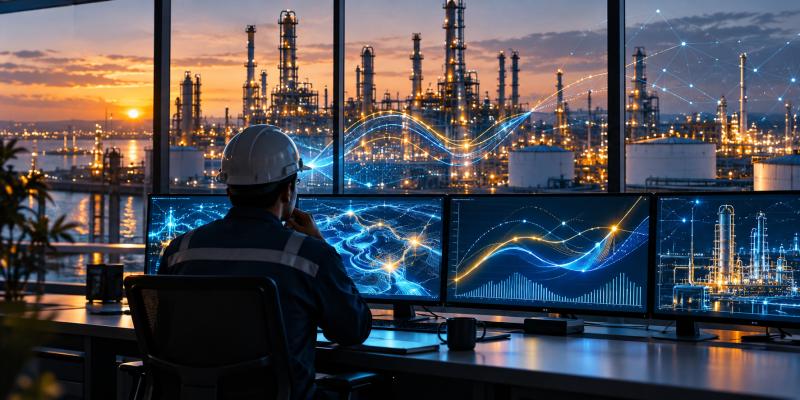 التنبؤ وإدارة تحسين إنتاج البترول باستخدام تحليلات الذكاء الاصطناعي