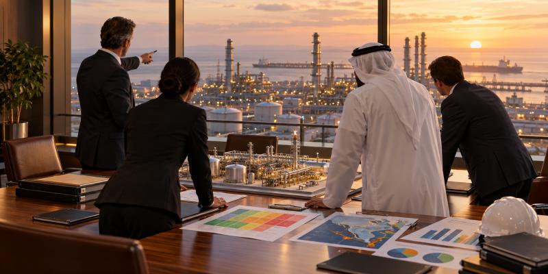 إدارة أعمال النفط والغاز