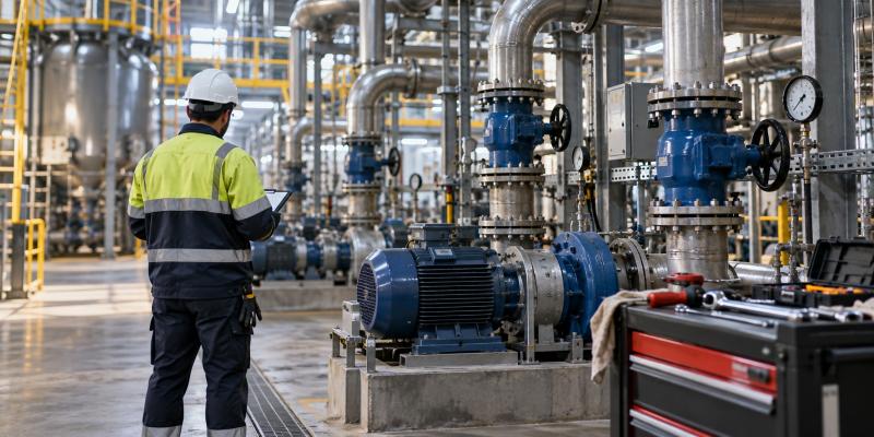 دورة تدريبية في صيانة وتشغيل الأنظمة الهندسية بالمصانع