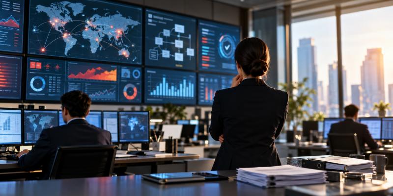 إدارة المخاطر والامتثال والتدقيق الداخلي