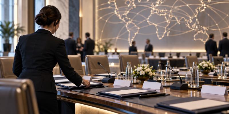 International Diplomatic Secretary Certification 