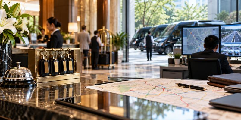 الإدارة المتكاملة للضيافة وأسطول المركبات